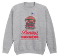Official Stranger Things Benny's Burgers Sweatshirt | Netflix