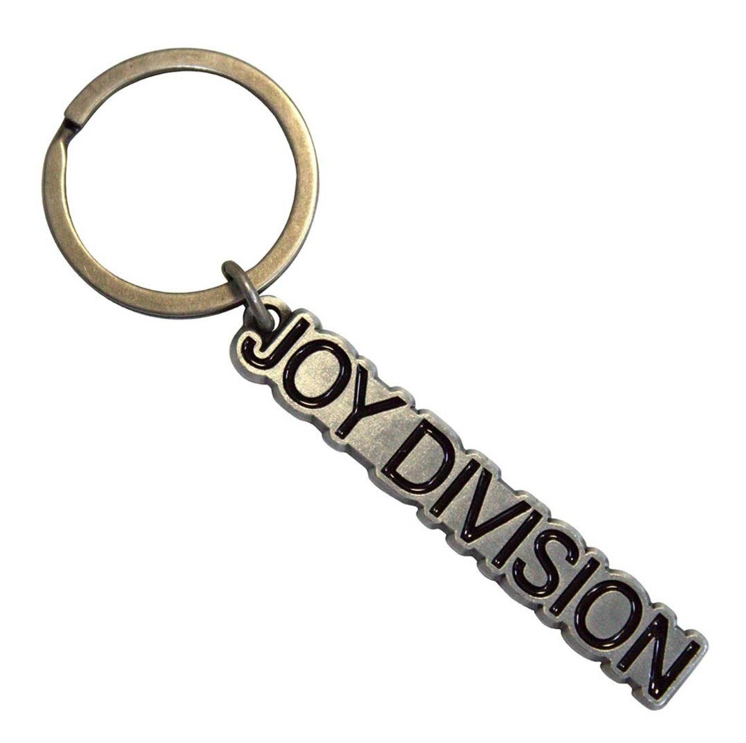 Joy Division Logo Keychain – Official Licensed Classic Metal Keyring